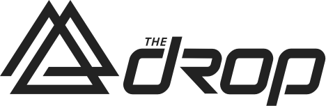 The Drop Mtb logo | The Drop Mountain Biking Logo. MTB means mountain biking